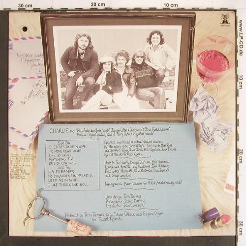 Charlie: Lines, Janus(JXS-7036), US, co, 1978 - LP - Y9991 - 7,50 Euro