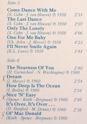Sinatra,Frank: Songs And Story Of Vol.2, Foc, Capitol (134 EVC85196/97), D, vg+/woc Typ: 2LP Best.-Nr.: Y9997 Preis: 6,00 Euro