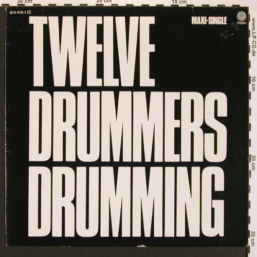 Twelve Drummers Drumming: Lonely/ Money To Burn, Vertigo(814 415), D, 83 - 12inch - A3278 - 1,00 Euro