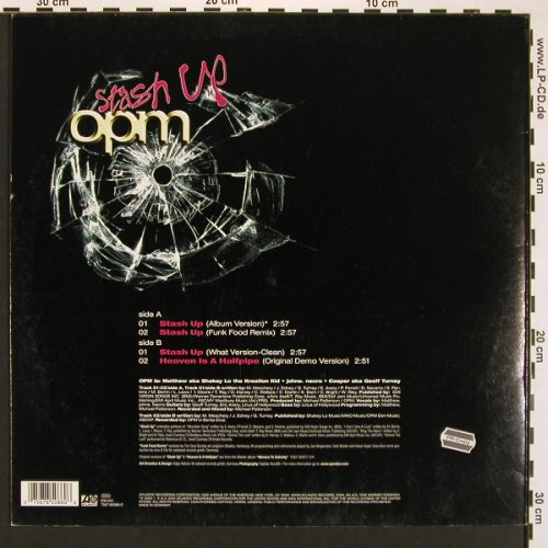 OPM: Stash Up*3+1, Atlantic(EW-231), D, 01 - 12inch - A3500 - 2,00 Euro