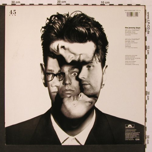 Jeremy Days: Are You Inventive?*2+1, Polydor (887 775-1), D, 1988 Typ: 12" Best.-Nr.: B3925 Preis: 1,00 Euro