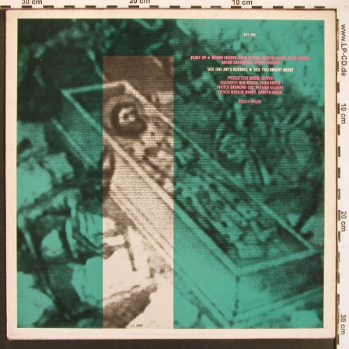 Float Up Cp: Joy's Adress+1, m-/vg+, RoughTrade (RTT 150), m-/vg+, 1984 Typ: 12" Best.-Nr.: B7267 Preis: 1,00 Euro