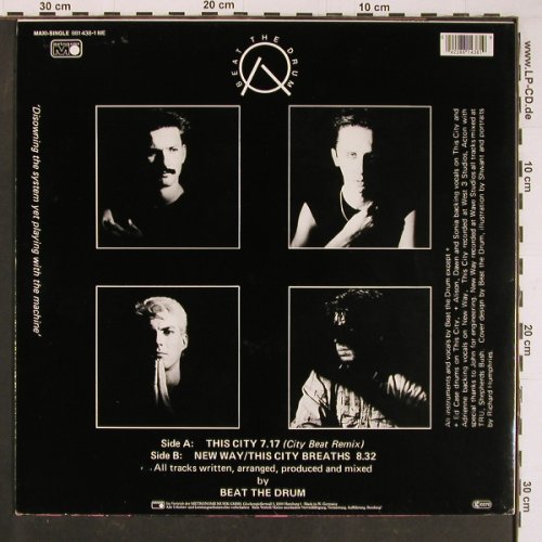 Beat The Drum: This City +2, Metronome(881 438-1 ME), D, 1984 - 12inch - C8500 - 1,00 Euro