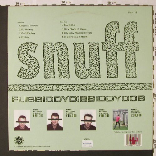 Snuff: Flibbiddydibbiddydob, Workers Playtime(Play 11T), UK, 1989 - LP - E9173 - 12,50 Euro