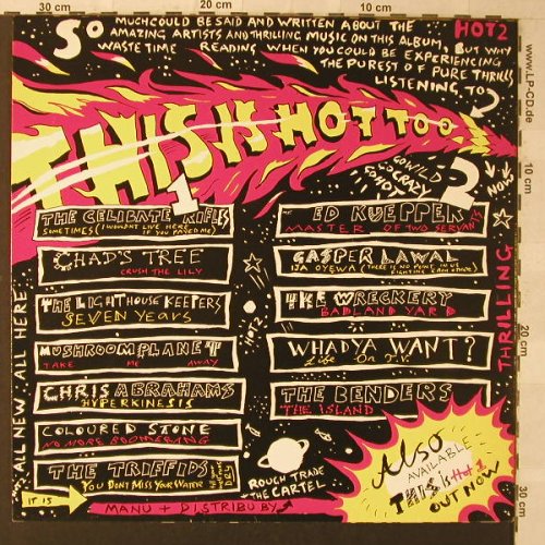 V.A.This Is Hot Too: 12 Tr., HOT(2), UK, 1986 - LP - F1231 - 7,50 Euro