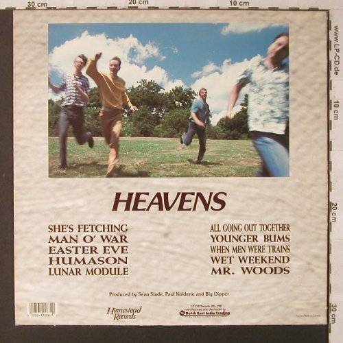 Big Dipper: Heavens, Homestead(HMS086), US, 1987 - LP - F1615 - 7,50 Euro