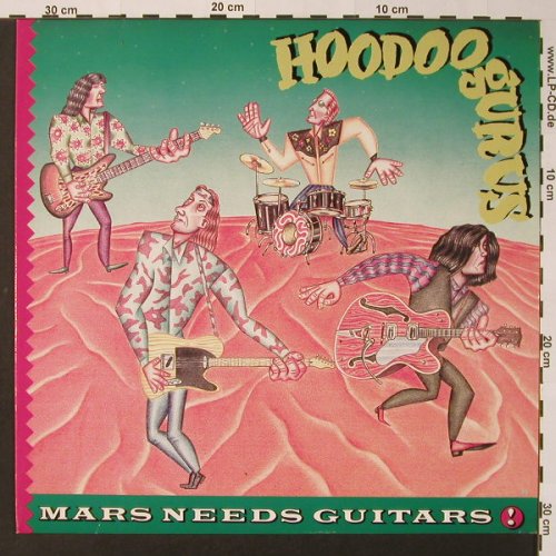 Hoodoo Gurus: Mars Needs Guitars, Chrysalis(207 491-620), D, 1986 - LP - F2594 - 6,00 Euro