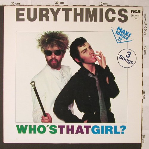 Eurythmics: Who's That Girl+2, RCA(PC 68076), D, 1983 - 12inch - F39 - 3,00 Euro