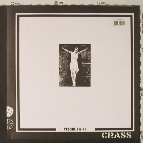 Crass: Yes Sir I Will, Foc, Crass Rec.(121984-2), UK, 1984 - LP - F4840 - 12,50 Euro