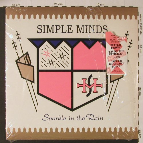 Simple Minds: Sparkle In The Rain, co, AM(SP-6-4981), US, 1983 - LP - F4924 - 6,00 Euro