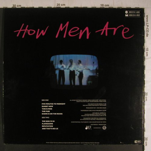 Heaven 17: How Men Are, Virgin(206 614-620), D, 1986 - LP - F7068 - 5,00 Euro