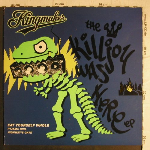 Kingmaker: The Killjoy was here EP, 3 Tr., Chrysalis(3238346), UK,m-/vg+, 1992 - 12inch - F8708 - 4,00 Euro