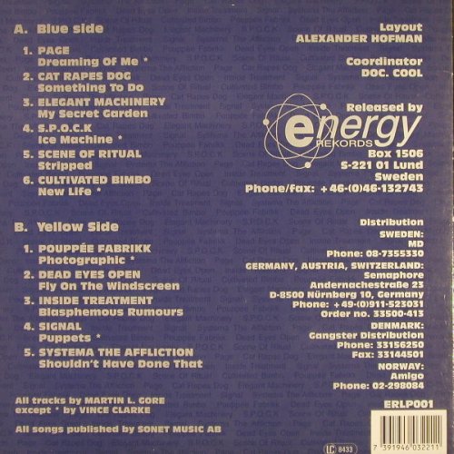 V.A.I Sometimes wish I was Famous: A Swedish Trib.to Depeche Mode, Energy(ERLP001), ,m-/vg+, 1991 - LP - F8848 - 6,00 Euro