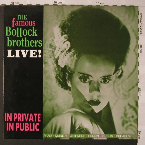 Bollock Brothers: In Private In Public, Charly(BOLL 104), EEC, 1986 - LP - F926 - 5,50 Euro