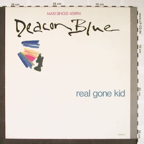 Deacon Blue: Real Gone Kid *2/Little Lincoln, CBS(653035 6), NL, 1988 - 12inch - H1642 - 3,00 Euro