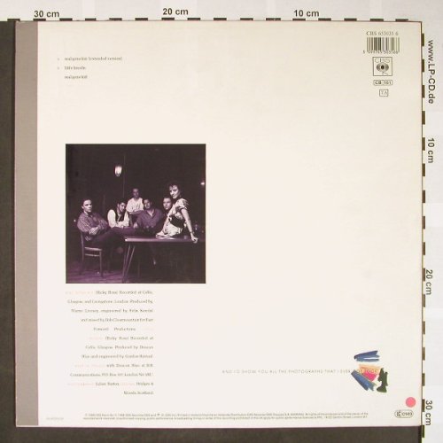 Deacon Blue: Real Gone Kid *2/Little Lincoln, CBS(653035 6), NL, 1988 - 12inch - H1642 - 3,00 Euro