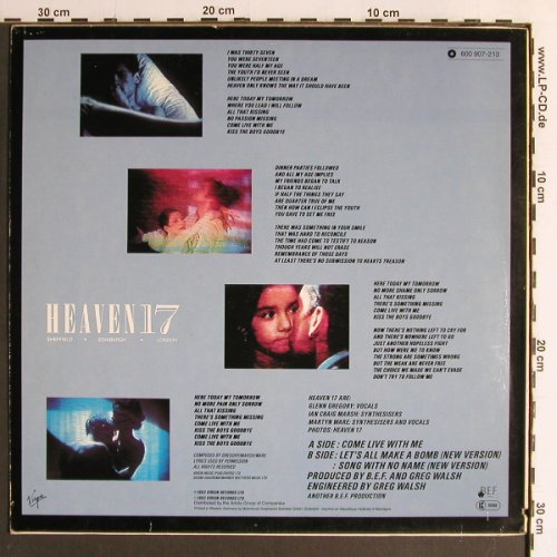 Heaven 17: Come Live With Me +2, Virgin(600 907-213), D, co, 1983 - 12inch - H2807 - 1,00 Euro
