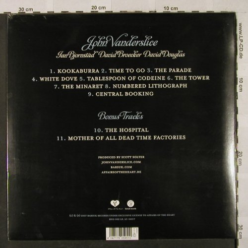 Vanderslice,John: Emerald City, FS-New, Barsuk Records(HUG 002 LP), D, 2007 - LP - H2933 - 15,00 Euro