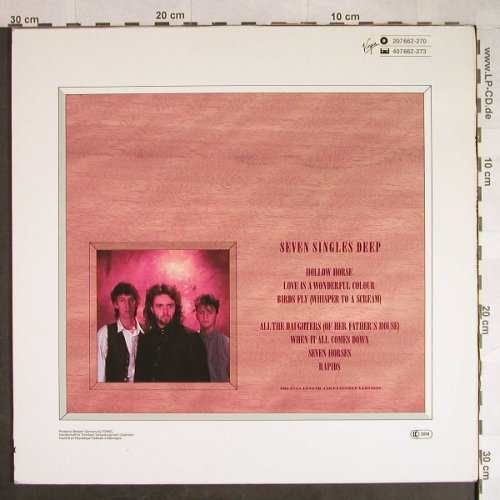 Icicle Works: Seven Singles Deep,Foc, Virgin/BBQ(207 662-270), D, 1986 - LP - H551 - 6,00 Euro