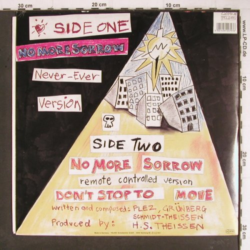 Hong Kong Syndicate: No More Sorrow*2+1, Teldec(6.20797 AE), D, 1987 - 12inch - H7514 - 1,00 Euro