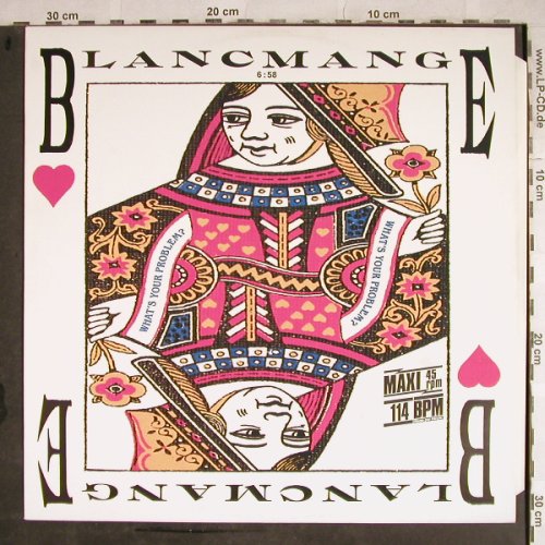Blancmange: What's Your Problem?*2, Teldec(6.20482 AE), D, 1985 - 12inch - H8613 - 2,50 Euro
