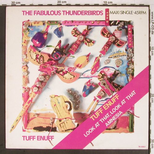 Fabulous Thunderbirds: Tuff Enough +2, Epic(TA 6967), NL, 1986 - 12inch - H8692 - 3,00 Euro