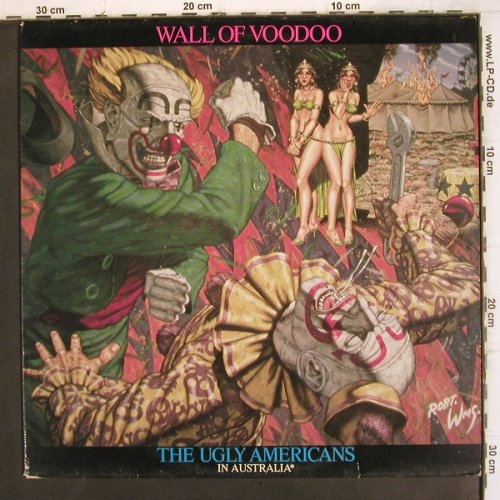 Wall Of Voodoo: Ugly Americans In Australia, m-/vg+, IRS(ILP 460848 1), NL, 1988 - LP - V1206 - 9,00 Euro