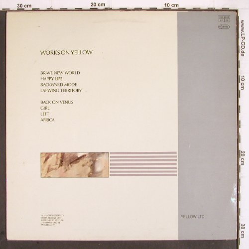 Twice A Man: Works On Yellow, yellow vinyl, Yellow LTD.(EfA 2206), D, m /vg+, 1986 - LP - V184 - 9,00 Euro