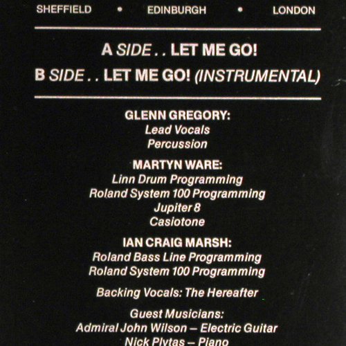 Heaven 17: Let Me Go!*2 (6:23/instr.), Virgin(600 704), D, 1982 - 12inch - V1950 - 5,00 Euro