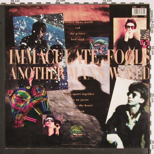 Immaculate Fools: Another Man's World, CBS (466537 1), NL, 1990 Typ: LP Best.-Nr.: V2442 Preis: 5,00 Euro