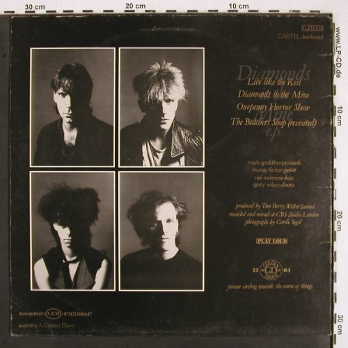 Artery: Diamonds in the Mine e.p., m /vg+, Golden Dawn(GD 1204), UK, 1984 - 12inch - V2693 - 6,00 Euro