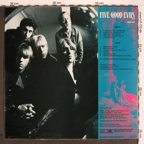Playn Jayn: Five Good Evils, ABC(LP5), F, 1985 - LP - V269 - 7,50 Euro