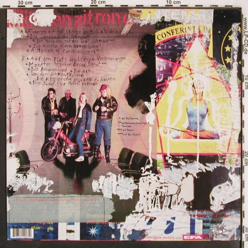 Goldene Zitronen: Schafott zum Fahrstuhl,  CD Booklet, Buback (BTT 52-1), D, 2001 Typ: LP Best.-Nr.: V2997 Preis: 25,00 Euro