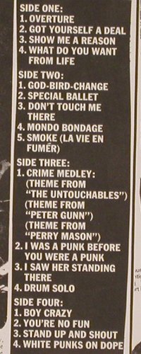 Tubes: What Do You Want From Live,Foc, AM (LM 68460), NL, m-/vg+, 1978 Typ: 2LP Best.-Nr.: V3019 Preis: 7,50 Euro
