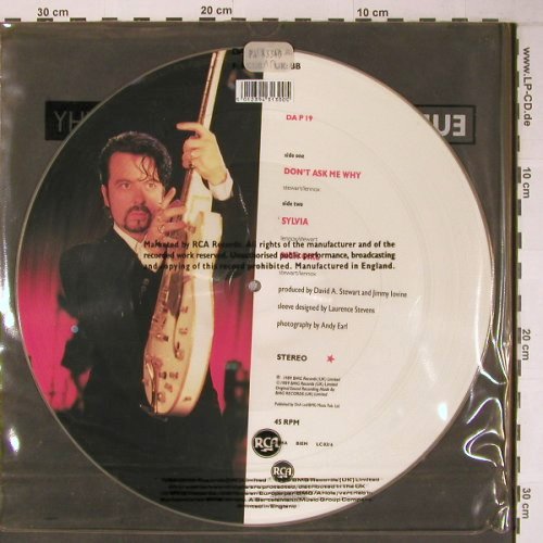 Eurythmics: Don't Ask Me Why+2  Picture Disc, BMG (DA P 19), UK, 1989 Typ: P12" Best.-Nr.: V3435 Preis: 12,50 Euro