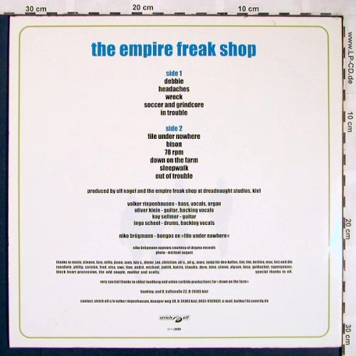 Empire Freak Shop: Same, Strich Elf (20211), D, 2000 Typ: LP Best.-Nr.: V3664 Preis: 12,50 Euro