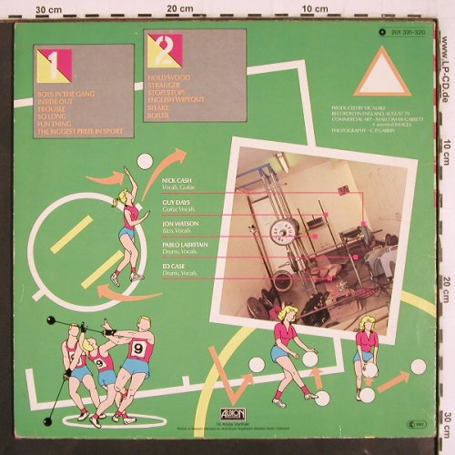 999: The Biggest Prize In Sport, vg+/vg+, Albion (201 331-320), D, 1979 Typ: LP Best.-Nr.: V3674 Preis: 20,00 Euro