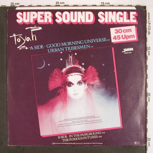 Toyah: Good Morning Universe+3, Safari (0930.048), D, 1981 Typ: 12" Best.-Nr.: V98 Preis: 4,00 Euro