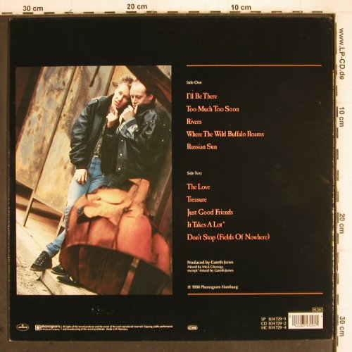Twelve Drummers Drumming: Where The Wild Buffalo Roams, Mercury(834 729-1), D, 1988 - LP - X1274 - 3,00 Euro