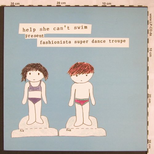 Help She Can't Swim: Fashionista Super Dance Troupe, Fantastic Plastic(FPLP010), greenVinyl, 2004 - LP - X1796 - 14,00 Euro
