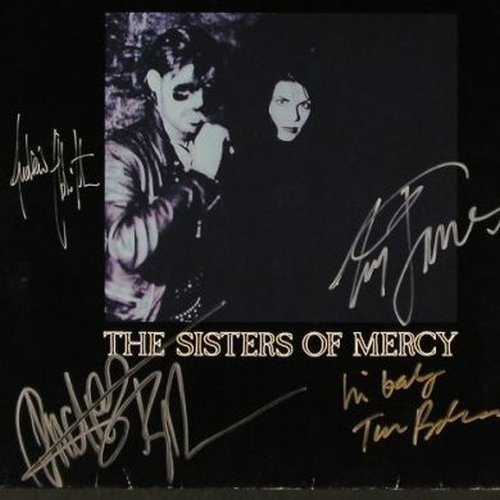 Sisters Of Mercy: Lucretia My Reflection+1,signiert, WEA(247 888-0), D, m-/vg+, 1984 - 12inch - X2406 - 60,00 Euro