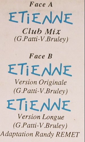 Patti,Guesch: Etienne*3 - Dance Mix, EMI(20 2215 6), EEC, 1987 - 12inch - X3341 - 2,00 Euro