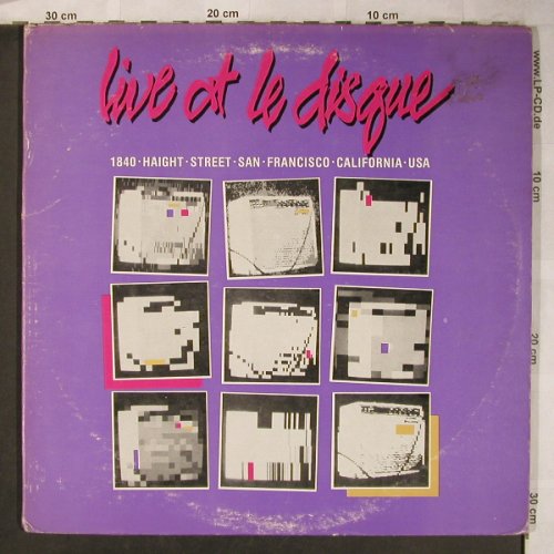 V.A.Live At Le Disque: Confessions...The Rakes, Foc, Jump Rec.(JR0002), US, 1981 - 2LP - X5094 - 25,00 Euro