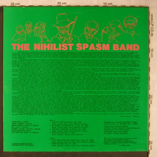 Nihilist Spasm Band: x~x=x, United Dairies(UD 016), UK, 1985 - 12"*2 - X5745 - 25,00 Euro