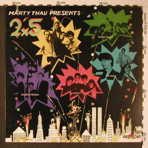 V.A.Marty Thau Presents: 2 x 5, Red Star(RED 100), US, co, 1980 - LP - X5935 - 7,50 Euro