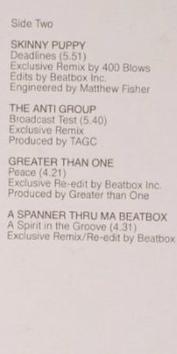 V.A.Funky Alternatives Four: Shamen...A Spanner Thru my Beatbox, cp inc(CPRODLP 009), UK, 8 Tr, 1989 - LP - X6109 - 6,00 Euro