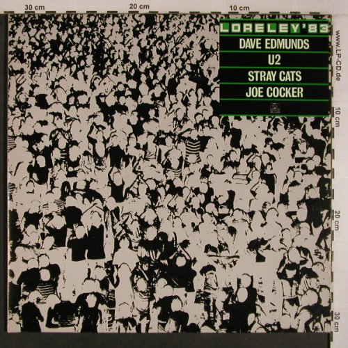 V.A.Loreley'83: Dave Edmunds,U2,StrayCats,JoeCocker, Ariola,Promo(302 231-000), D, Foc, 1983 - 2LP - X6873 - 200,00 Euro