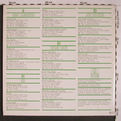 V.A.Loreley'83: Dave Edmunds,U2,StrayCats,JoeCocker, Ariola,Promo(302 231-000), D, Foc, 1983 - 2LP - X6873 - 200,00 Euro