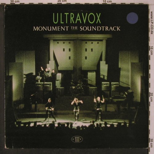 Ultravox: Monument The Soundtrack, Chrysalis(CUX 1452), UK,m-/vg+, 1983 - LP - X7780 - 5,00 Euro