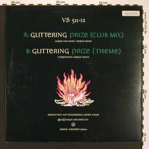 Simple Minds: Glittering Prize*2 (club / theme), Virgin(860 270-975), UK, 1982 - 12inch - X8269 - 5,00 Euro